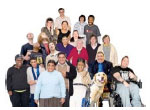 Photo of people with learning disabilities that do voluntary work