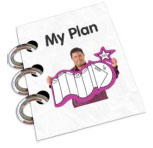 Booklet with the words My Plan on the front